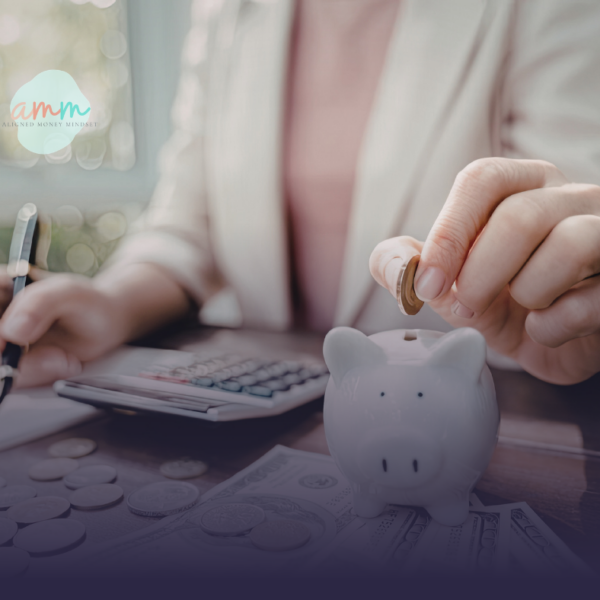 woman putting coin in piggy bank - you already know how to save